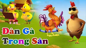 Dạy trẻ VĐMH bài  Đàn gà trong sân 